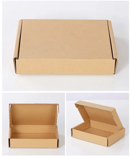 Eco Friendly Kraft Paper Box Packaging for Clothing