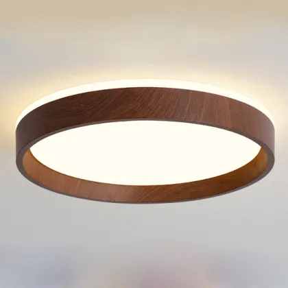 Modern Wooden Ultra-Thin Ceiling Lamp for Home