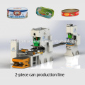 125g sardine two-pieces can press making production line