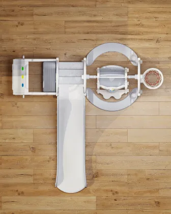 Wholesale Indoor Toddler Plastic Sliding Toys for Children's Playgrounds and Swings