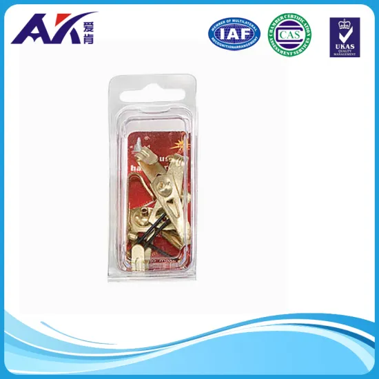 Brass Plated Metal Hooks for Photo Frame