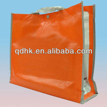 High quality nice woven bag with grip handle