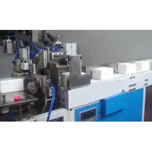 Automatic facial tissue seal PE packing machine