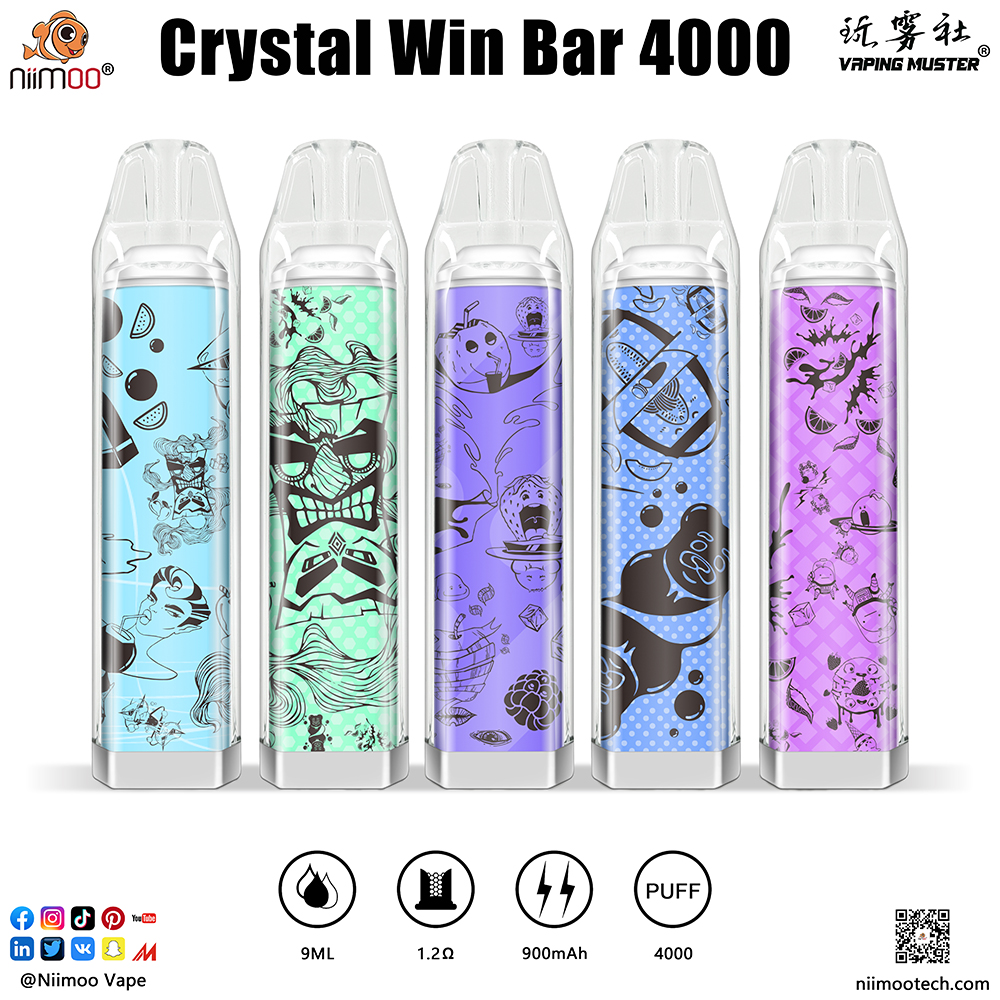 Crystal Win Bar Vape 4000