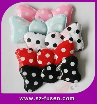 Colorful Butterfly Velcro Hair Clips Nylon Customised Oem