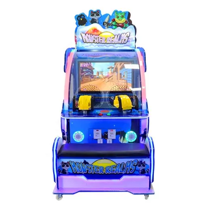 ThreePlus Coin-Operated Ball-Shooting Game Machine: Monster Realm - For Sale
