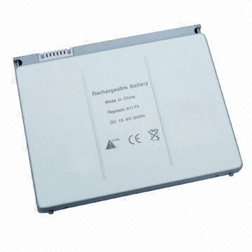 Replacement battery for Apple A1175, with 6 cells