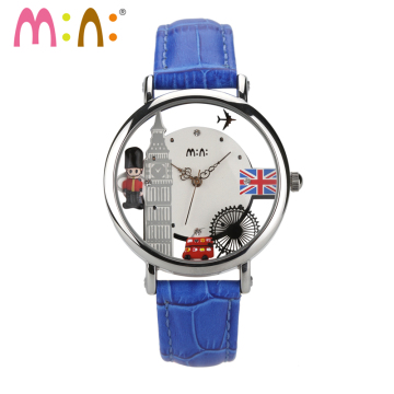 Korea mini brand 2017 new design 3D london watches for kids