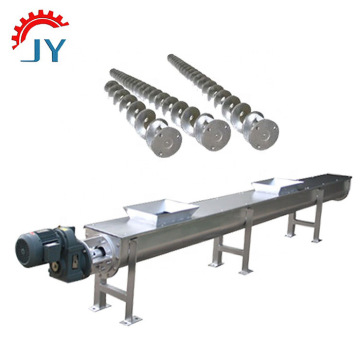 coclea in acciaio inox per materiali