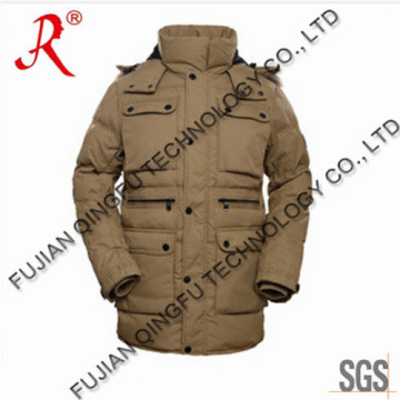 Mul-Pocket and Function Detachable Cap Winter Clothing (QF-157)