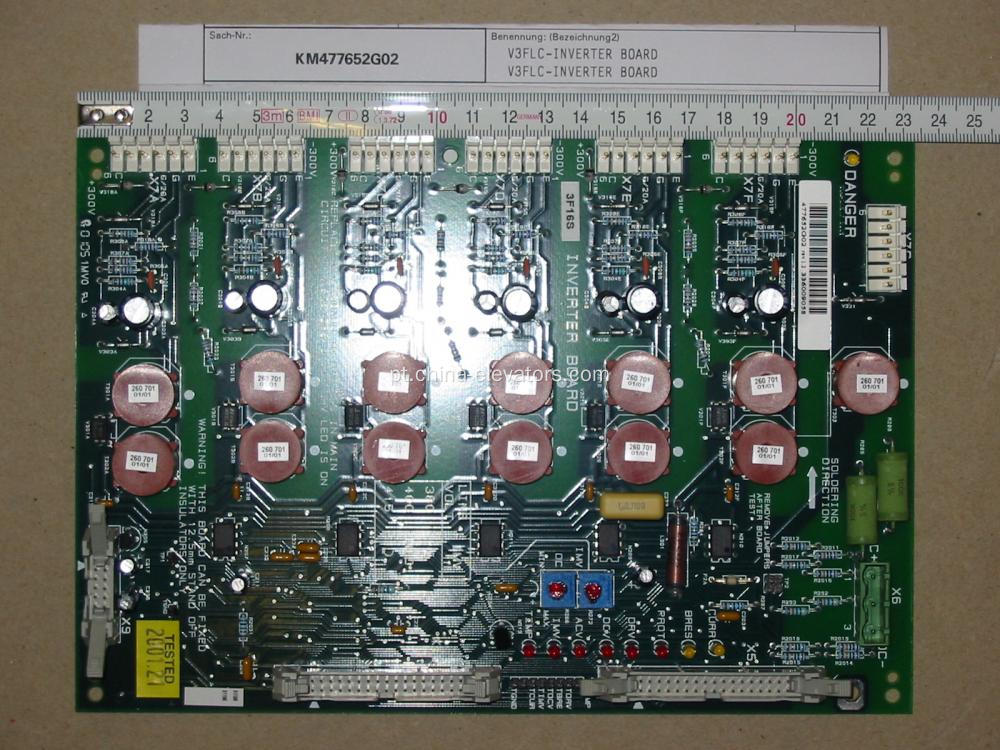KM477652G02 Placa de inversor para elevadores Kone