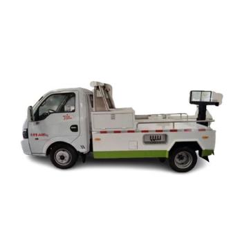 Petite camion de récupération de ventilation avec casse-casse à épave de grue