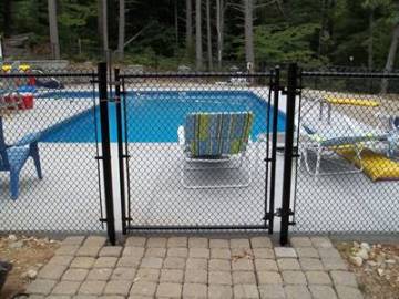 Chain Link Swimming Pool Fence