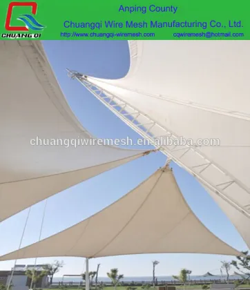 car parking shade sail waterproof from china
