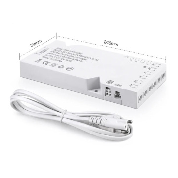 12V DuPont Interface Power Supply Driver untuk di bawah Lampu LED Kabinet