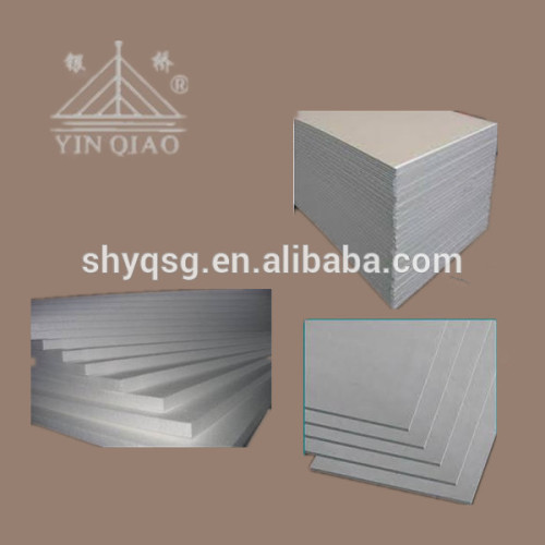 Decorative fire resistant Paper faced gypsum board for wall partition or ceiling