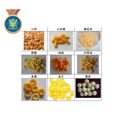 Puff snacks food extruder/corn snack whole line/baby food machinery