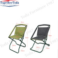 Tela de metal tela plegable silla al aire libre