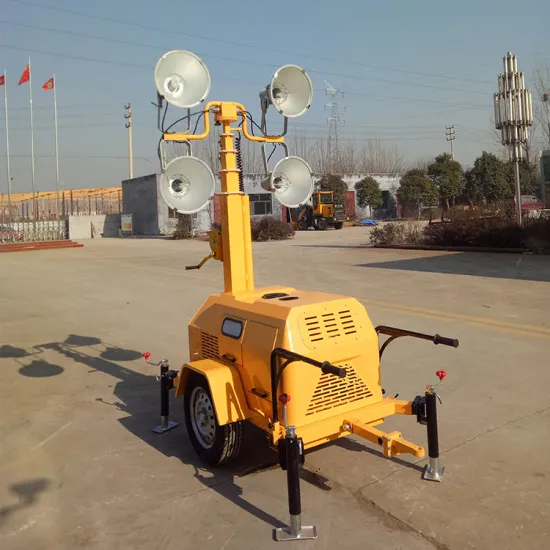 Diesel generator LED light tower for sale FZMTC-1000B