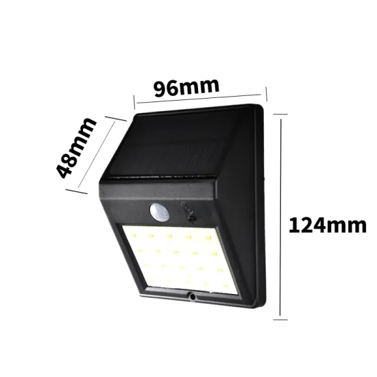 Waterproof 5W ABS COB LED Solar Motion Sensor Wall & Garden Lighting