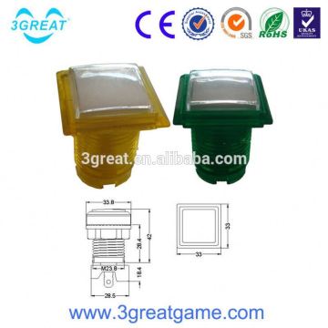 Brand new game square buttons for sale