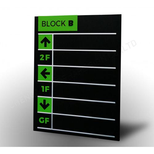 Custom Wayfinding System Indoor Outdoor Wayfinding Signage