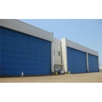 PVC Fabric Lifting Rolling Folding Up Garage Door