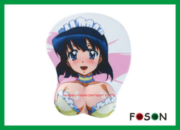 Gel Cool Nontoxic Beauty Breast Mouse Pad Soft For Promotion