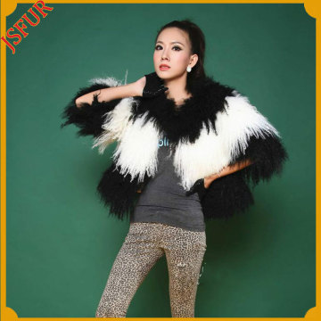 Mongolian Fur Coat For Women Topcoat From China
