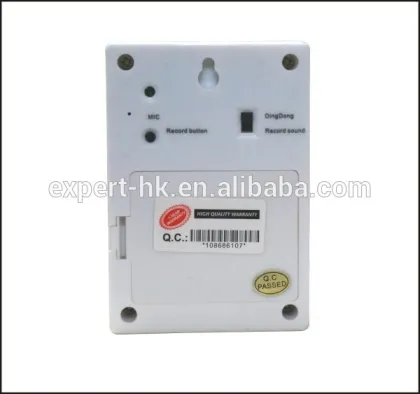 direct factory low price wireless doorbell recordable doorbell DingDong doorbell DC doorbell E-13C3