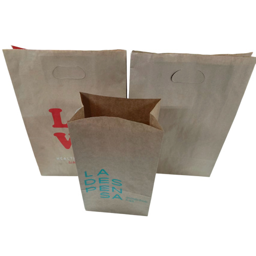 Papírový sáček na svačinku Papírový sáček na jídlo