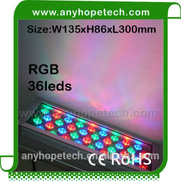 China factory price high quality RGB ip65 36w wall washer light