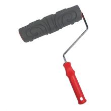 Long life rubber roller brush