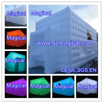 Multipurpose Inflatable Cube Tent with Light