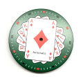 Poker d'impression 3D sur le cadran de la montre centrale