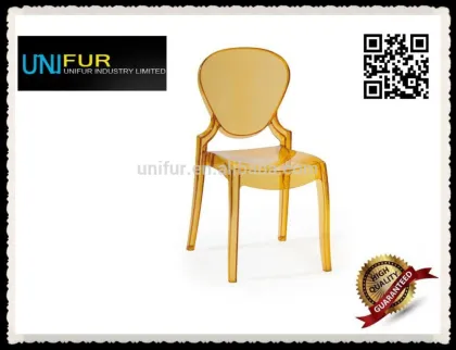 Plastic stackable Igloo dining chair