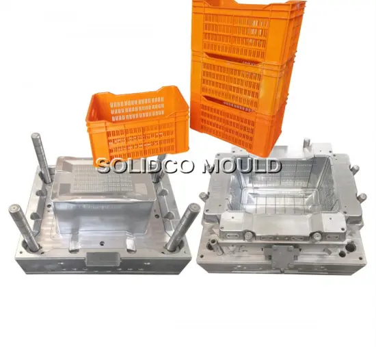 Plastic Customized different sizes injection Crate mould