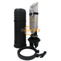 1Entry 4Exit Dome Heat Shrinkable Seal Fiber Optic Splice Closure