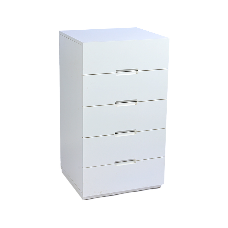 White Wood Bedside Cabinet