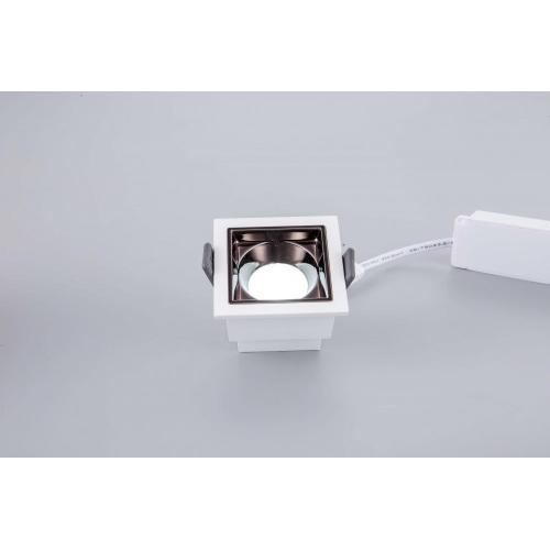 5W 3500K 2.4G Remote Control Square Spotlight-Aluminum