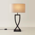 Customizable Metal Table Lamp for Modern Interiors