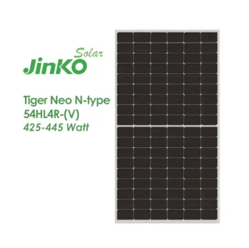 Jinko Tiger Neo N-type 54HL4R-(V) 425-445W Solar Panel System