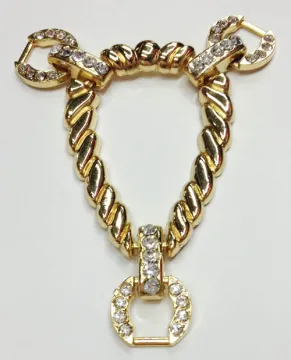 Hot-Sell Sandal Chain for Women, Fashion Sandal Chain, Alloy Sandal Trim, Rhinestone Decor Chain for Flats&Pumps
