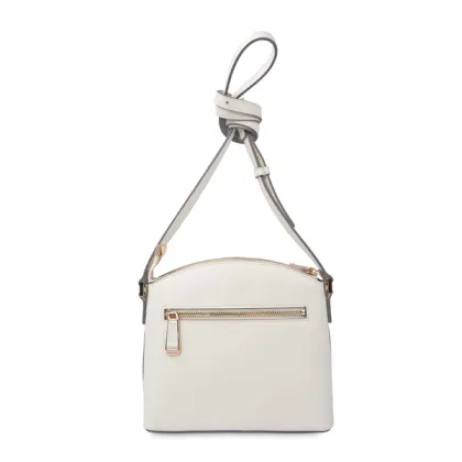 Crossbody Half Moon Bag Women's Leather Shell Bag