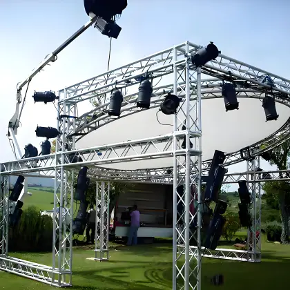 Stage Scaffolding for Lighting