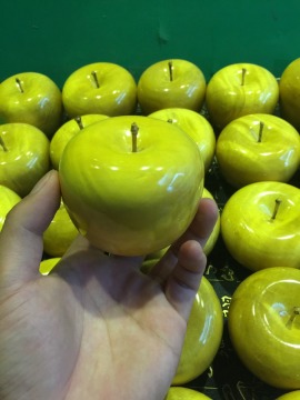 N531 Modern Art Decoration Colorful Apple Christmas Gifts Holiday Gift