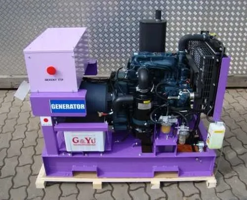 6000 Watt 7.5kva Kubota Diesel Generator With Pi044d Alternator