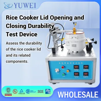 Electric Rice Cooker Lid Cover Opening and Closing Lifecycle Durability Tester Equipment