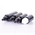 Wholesale black glass dropper bottle for serum