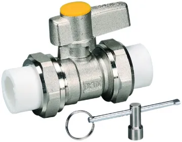 lockable Butterfly Handle Forged Brass Ball Valve/PPR*PPR